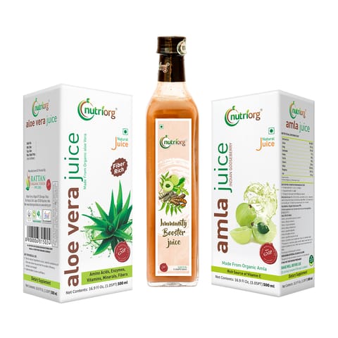 Amla, Alovera & Immunity Booster Kit 500 ml