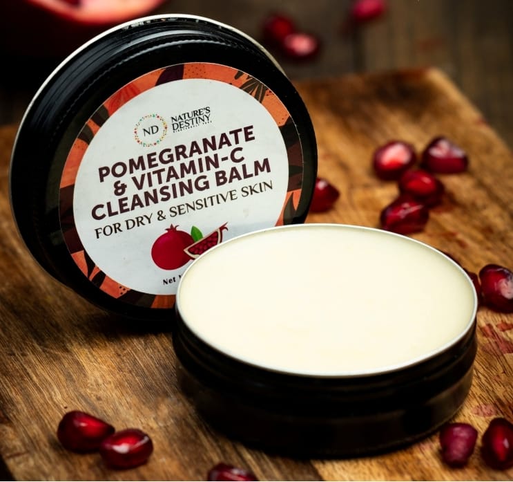 Pomegranate & Vit C Cleansing Balm 45gm