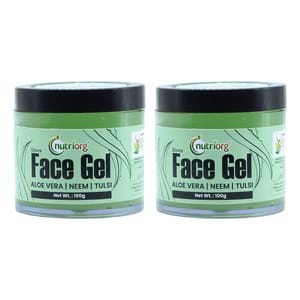 Aloevera Face Gel Neem & Tulsi (Pack of 2)