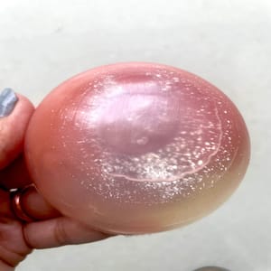 Rose Quartz Soap - Gulkand, Pink salt, Pink clay 120 gms