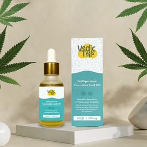 Vedic Tails Full Spectrum Cannabis leaf extract - Mild 30ml