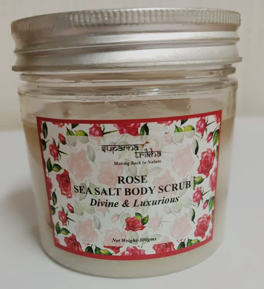 Rose Sea Salt Scrub  300 gm