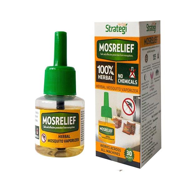 Mosrelief Herbal Mosquito Repellent Vaporizer 40 ml